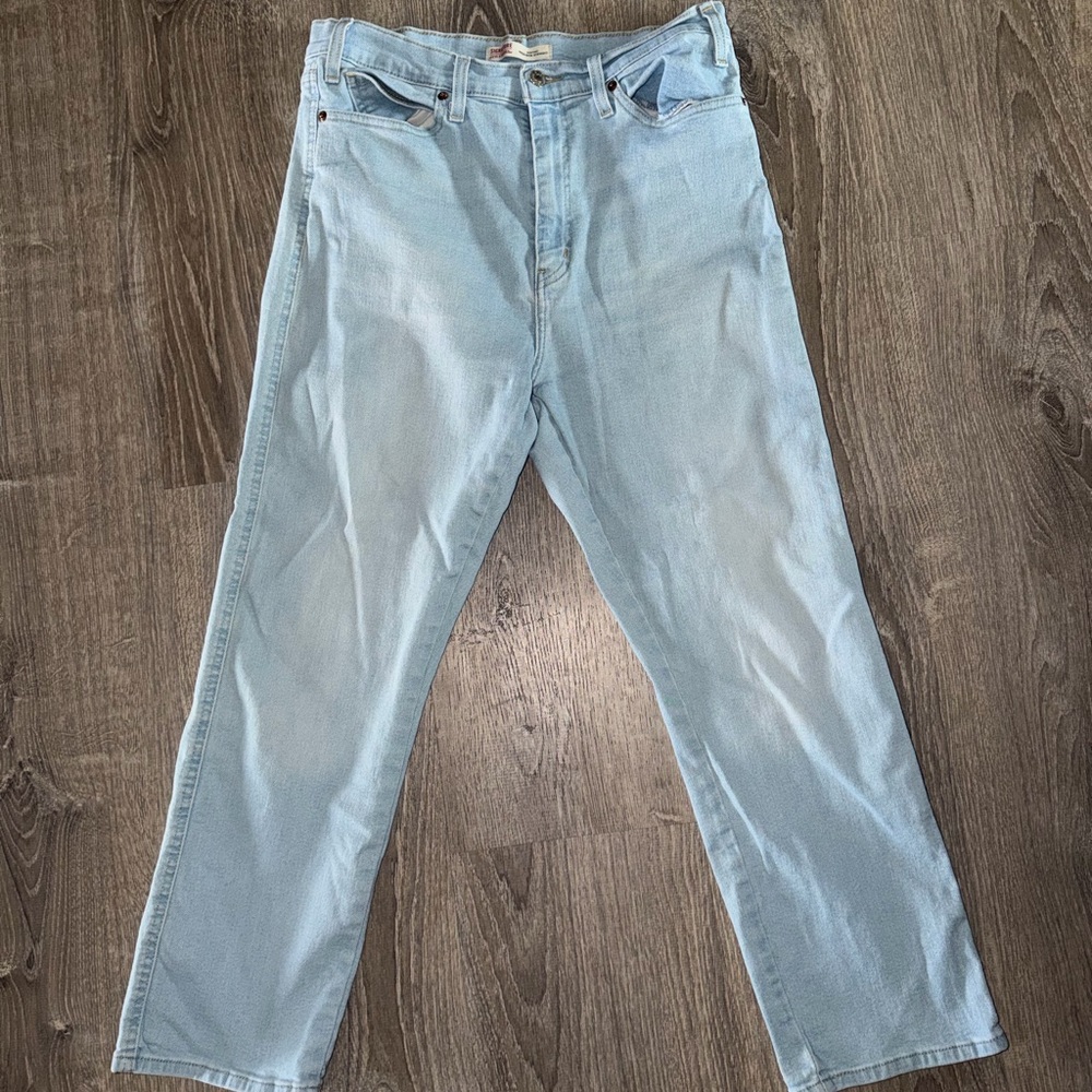 Signature Levi Strauss Heritage High-Rise Straight Jeans | Women’s 12